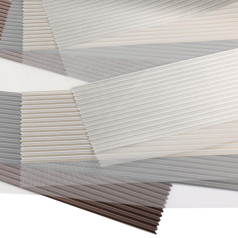 YX05 Transmisión de luz y ventilación Semi-Blackout Zebra Blind Fabric