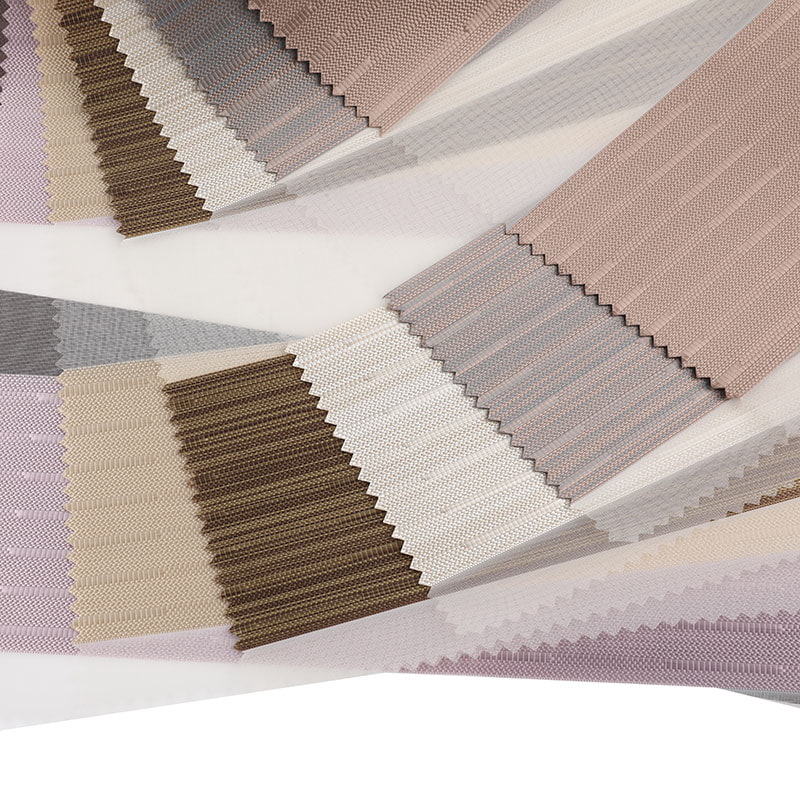 F065 Luz interior ajustable oficina Semi-Blackout Zebra Blind Fabric