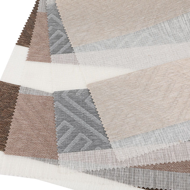 GD10 Transmisión de luz de doble capa Semi-Blackout Zebra Blind Fabric