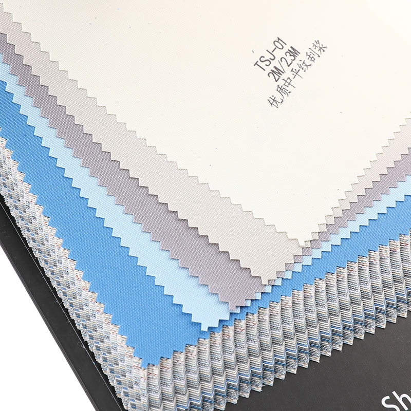 TSJ 200/230cm Tela de persiana enrollable semi-opaca con revestimiento por inmersión de doble cara